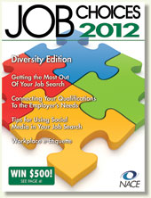 Job Choices 2012: Diversity Edition